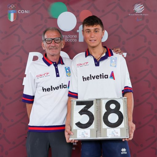 Amilcare Giopp  con Mateo Golfetto