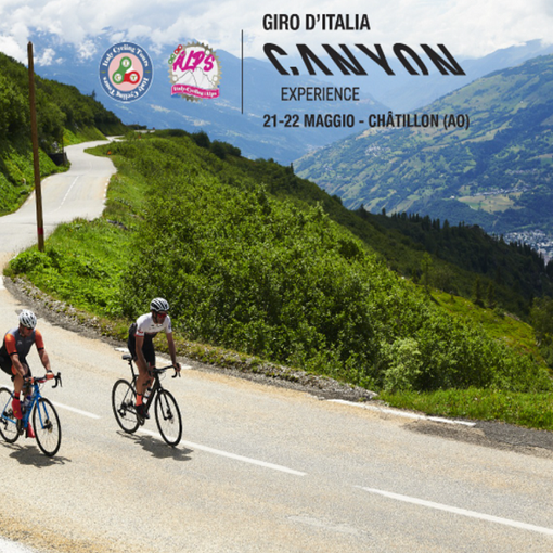 Giro d'Italia Canyon Experience: Chatillon ospita il test per appassionati
