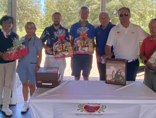 Nella foto da sinistra: Domenico Scopacasa, Antonietta Mestieri, Marinella Bellinvia, Andrea Vallet Mantellino, Roberto Rossi, Dario Come’ (presidente) Edi Avoyer, Enzo Spelgatti.