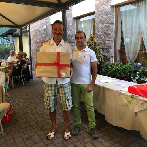 Roberto Rossi con il Direttore Alessandro Leonardi