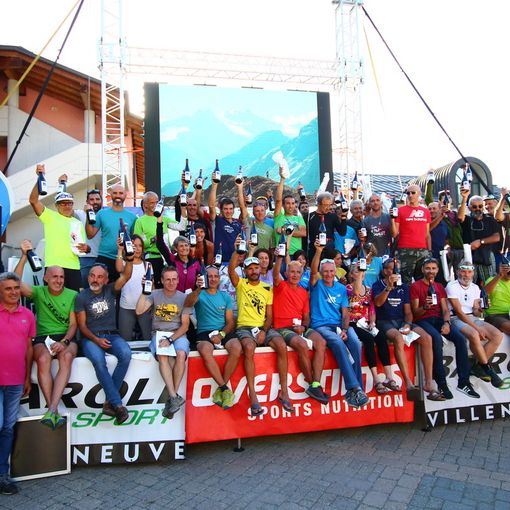 I finisher dell'edizione 2018 del Grivola Trail