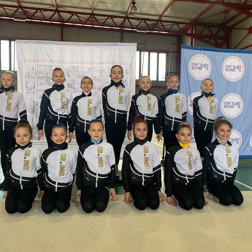 Ginnastica: Il Club des Sports in evidenza nella prova del circuito PGS di ginnastica ritmica  	­ ­