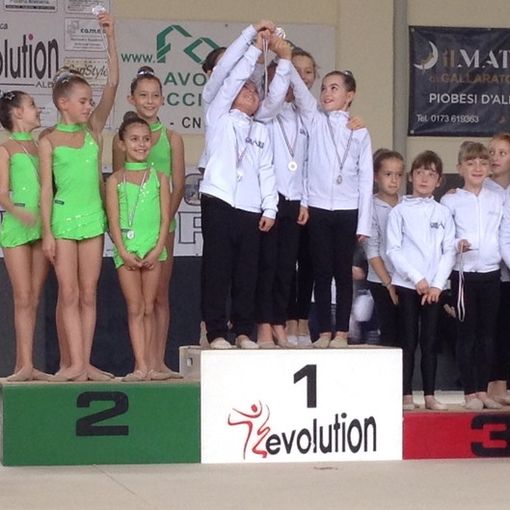 La vittoria delle Allieve di 2° livello della Gym