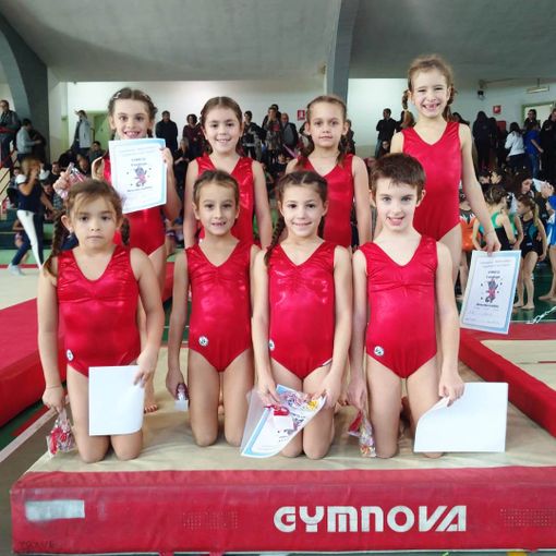 Da sx - dietro Fea La Spina Giamattei Canalini - davanti Bari Milano Filippone Baldon