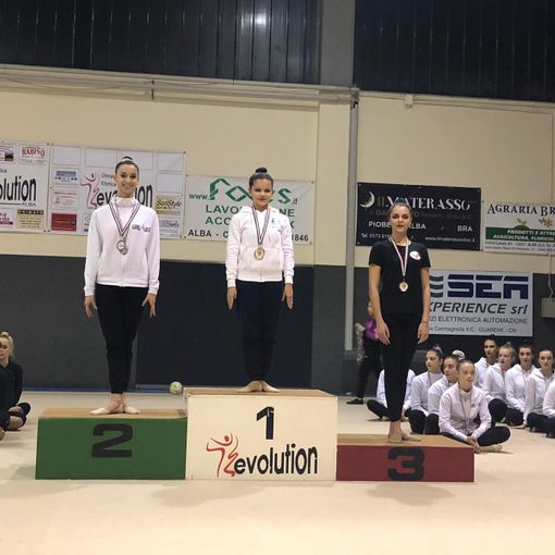 Matilde Cognetta sul secondo gradino del podio