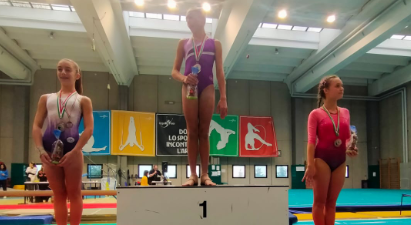 Ginnastica: La valdostana Lucrezia Marie Luboz trionfa a Chieri
