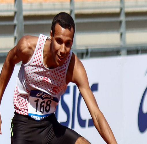 Joao Carlos Pina Barros, tesserato Atletica Calvesi, in azione (foto Veronica Pirana)