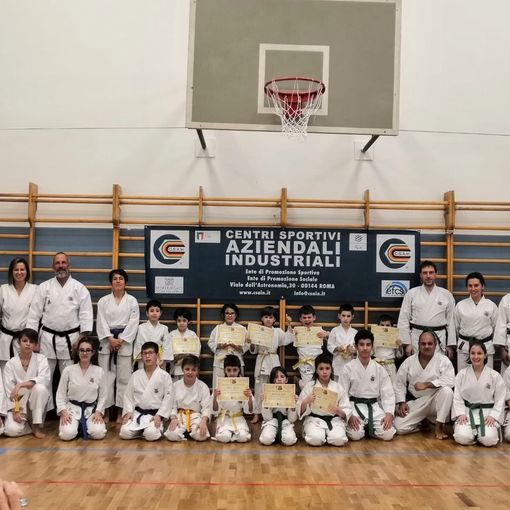 Karate: Le nuove cinture assegnati agli atleti di Libera Energia Karate