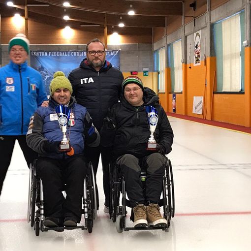 Wheelchair Curling: Marchese-De Florian oro nel doppio a Pordenone