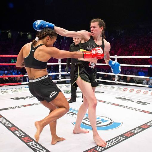 Martine Michieletto in azione