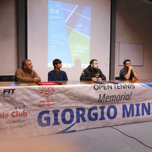 Da sn Piergiorgio Ottenga, Alessandro Minini, Alessandro Morise e Diego Joyeusaz