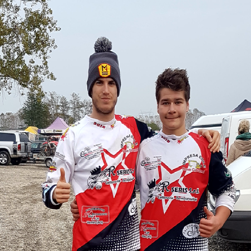 Nicolas Seris ed Eric Frachey della Starcross Verrès