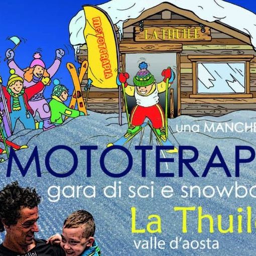 Vanni Oddera e la mototerapia ospiti a La Thuile