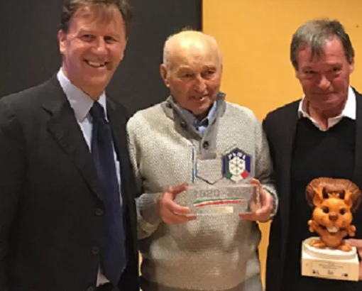 A Franco Nones il riconoscimento per i 100 anni della FISI: &quot;Uno dei più grandi di sempre&quot;