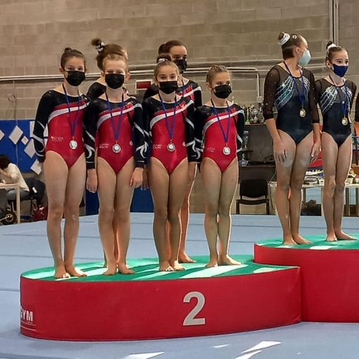 Le allieve Gold 1 sul podio