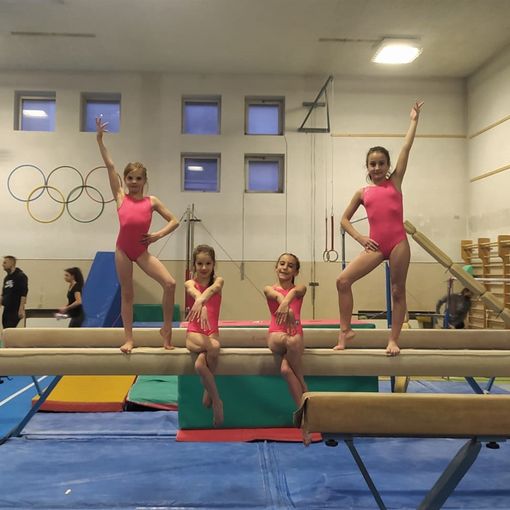 Margot Vallet, Noelie Benato, Viola Lombardi e Agata Milano