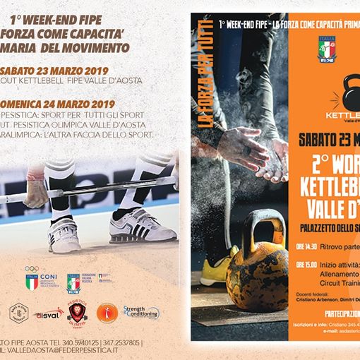 Pesistica: I° Week-end FIPE “La forza come capacità primaria del movimento”