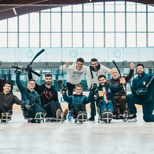 PARA ICE HOCKEY Un successo l'Open Day di Padova. Tanti partecipanti ed entusiasmo alle stelle PARA ICE HOCKEY Un successo l'Open Day di Padova. Tanti partecipanti ed entusiasmo alle stelle