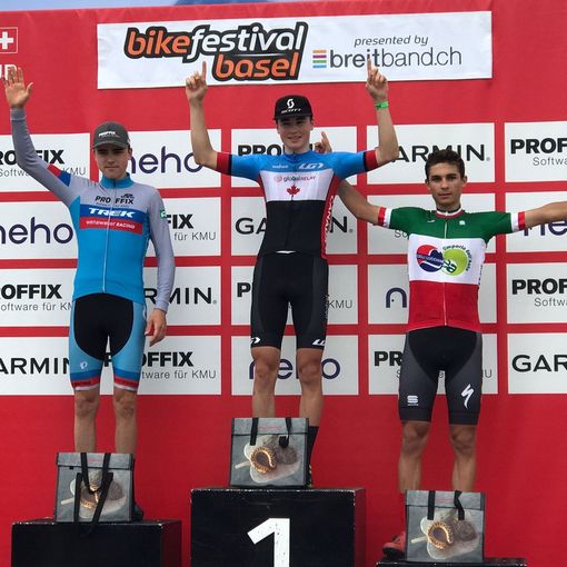Yannick Parisi suul terzo gradino del podio
