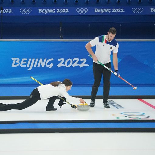 PECHINO 2022: CURLING DOPPIO MISTO: un'Italia inarrestabile fa 6 su 6 e vola in semifinale!