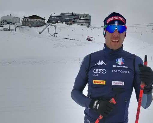 Federico Pellegrino allo Stelvio