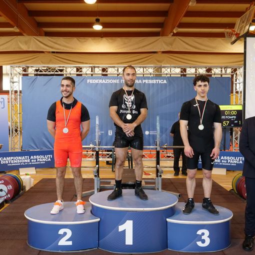 Alessandro Scordamiglia sul podio