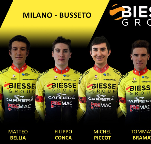 Ciclismo: Michel Piccot alla Milano Busseto e al Trofeo Piva