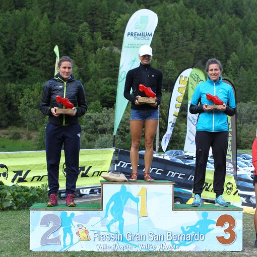 Podio femminile e nell'articolo quello maschile (foto Acmedia)