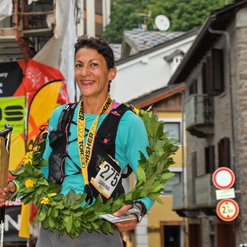 L'arrivo di Sabrina Verjee a Courmayeur