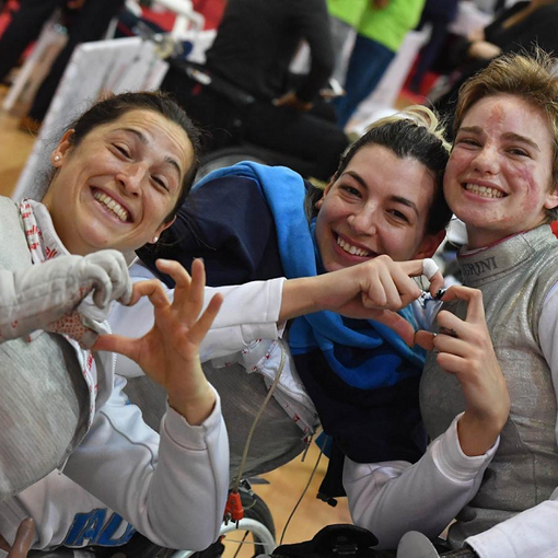 Scherma in carrozzina. A Sharja l'Italia del fioretto femminile chiude con un successo