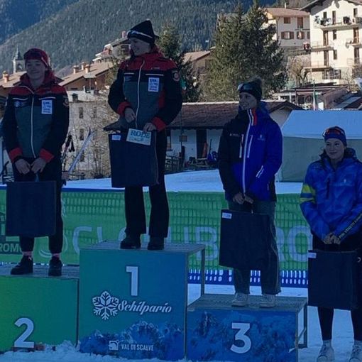 CpI Sci nordico: sei podi rossoneri nella Sprint tc di Schilpario