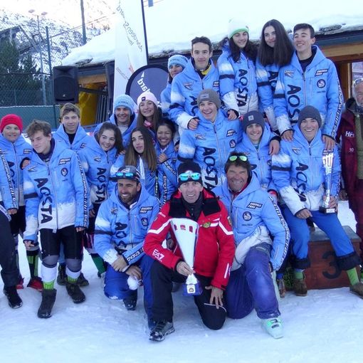 Sci alpino: allo Sc Aosta la Coppa Scuola Sci di La Thuile Gigante Allievi