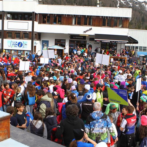 Si chiude il Criterium Cuccioli di La Thuile, sotto lo sguardo del presidente Fisi Flavio Roda e di Matteo Marsaglia