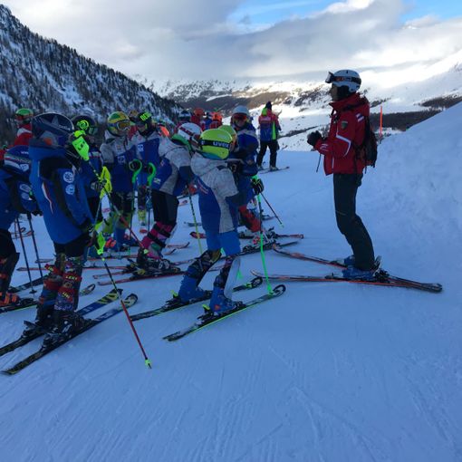 Sci nordico: Allenamento atletico degli atleti del Progetto Children a Gressan
