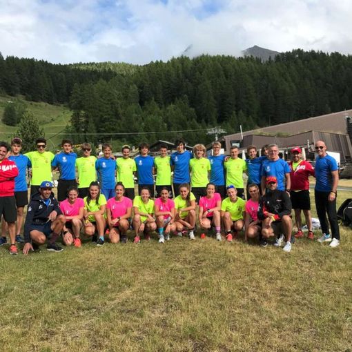 Sci nordico: raduno congiunto squadre Asiva e Alpi Centrali a Pila (Foto)