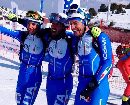 Scialpinismo: Tripletta azzurra nella sprint di Ergan; Antonioli-Boscacci-Maguet formula vincente
