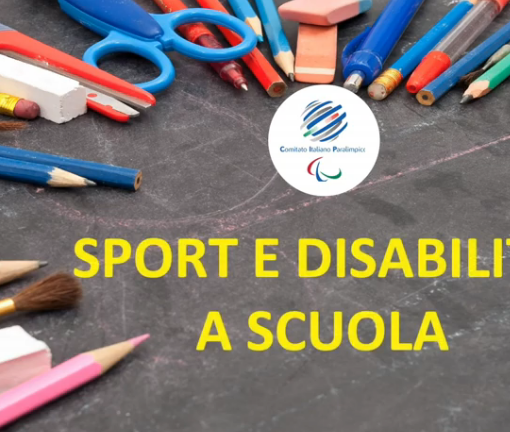 “Lo sport paralimpico va a scuola” – anno 2020