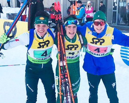 Biathlon: Didier Bionaz bronzo con la staffetta ai mondiali