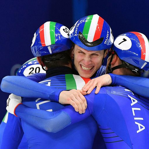 La staffetta (foto Mezzzelani)
