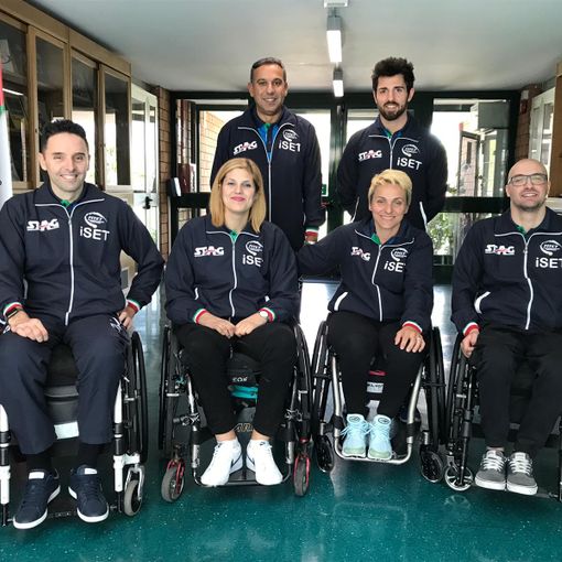 da sn Iezza, l'arbitro Alberto Petrignani e Laniece