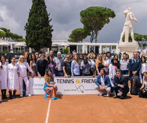 Tennis: Parata di vip per il ritorno di 'Tennis&amp;Friends-Salute e Sport'