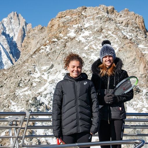 PAOLINI-SAMSONOVA DA RECORD: TENNIS A 3.466 METRI!