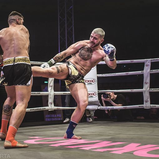 Michelo Mastromatteo in azione