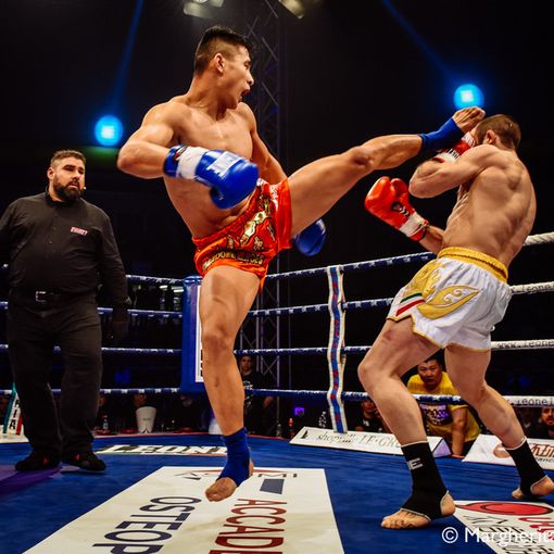 Thai: I Fighter thailandesi regalano uno spettacolo unico: Palaruffini in visibilio