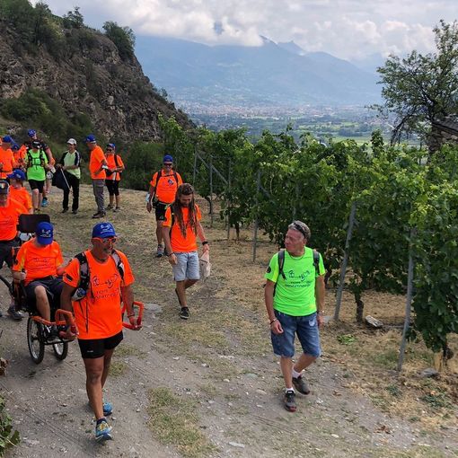 Trail: In 30 alla prima tappa del Tor d’Antan, tra Sarre e Aymavilles le emozioni della scoperta un passo dietro l’altro