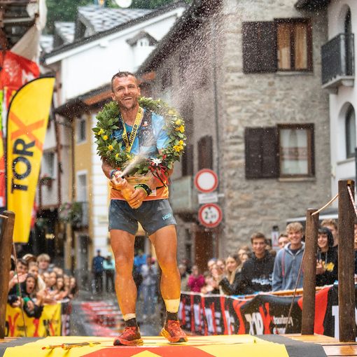 L'arrivo di Jonas Russi a Courmayeur