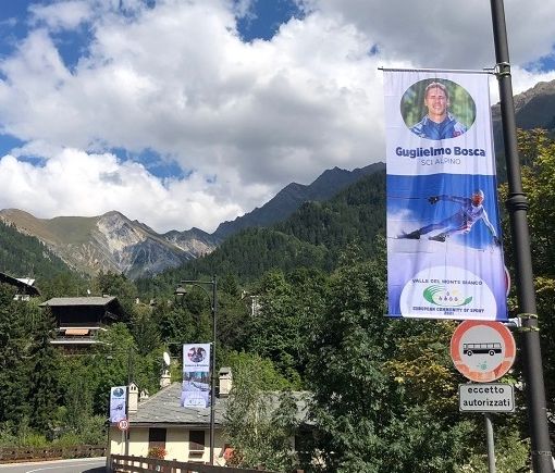 I testimonial sportivi delle valli del Monte Bianco sventolano in Valdigne