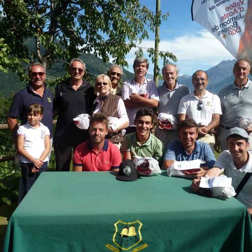 I premiati sui green dell'Arsanieres