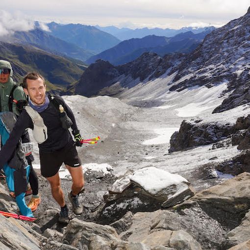 Virgile Vandewalle winner of TOR100 - Cervino-Monte Bianco with Volker Fohrmeister (2nd TOR450) - photo credits Nicola Biagetti - Zzam Agency - TorVdA