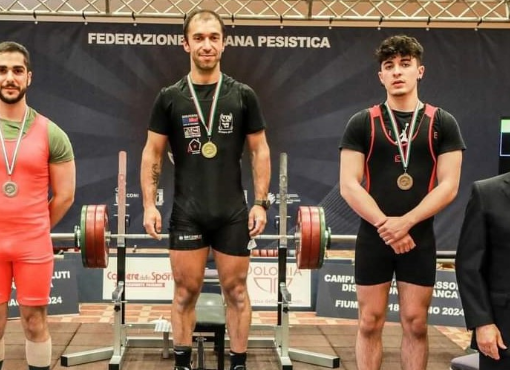 Pesistica: Alessandro Scordamaglia Campione Italiano Assoluto 2024